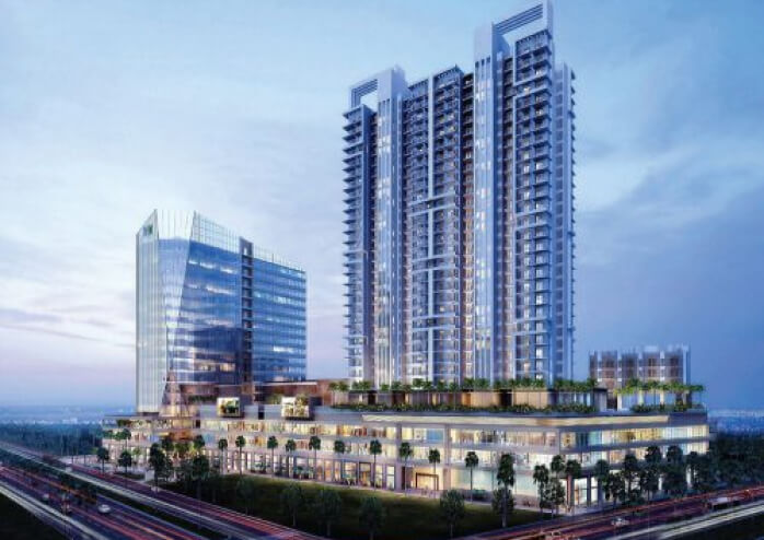 Sipani City Sarjapur luxury apartment tower in Bangalore with modern amenities